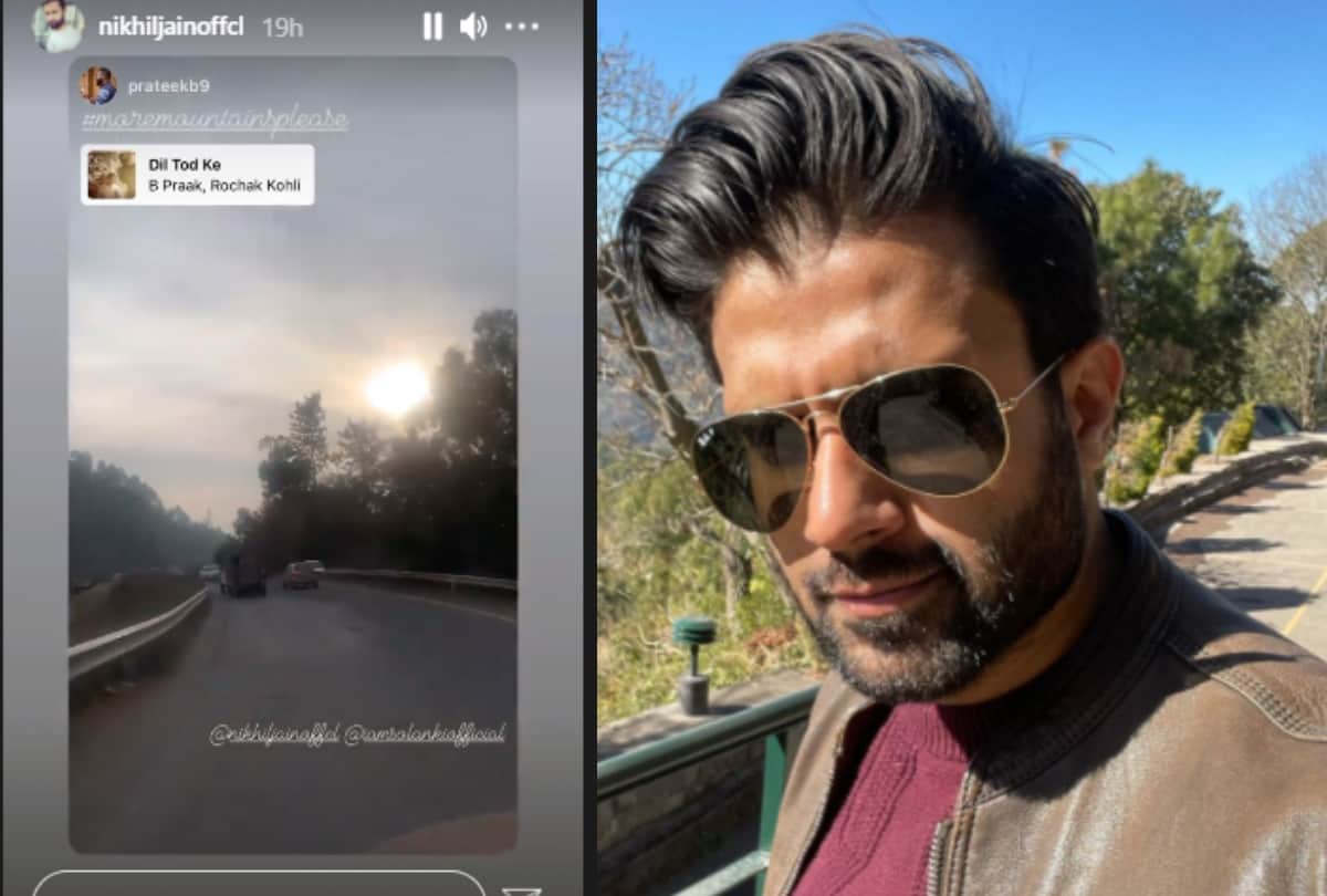 Nusrat jahan husband Nikhil jain solo trip in himachal Pradesh