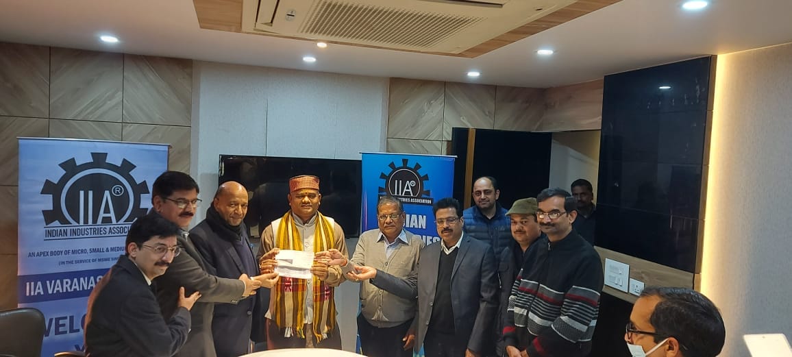 IIA Banaras entrepreneurs donated 21 lakhs for the construction of Shriram temple