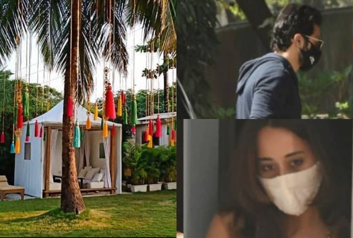 Varun Dhawan and Natasha Dalal wedding actor spotted at venue in Alibaug