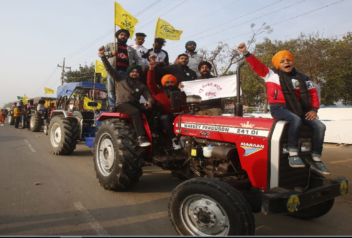 All contact routes of Delhi sealed, farmers arrived from many states along the border