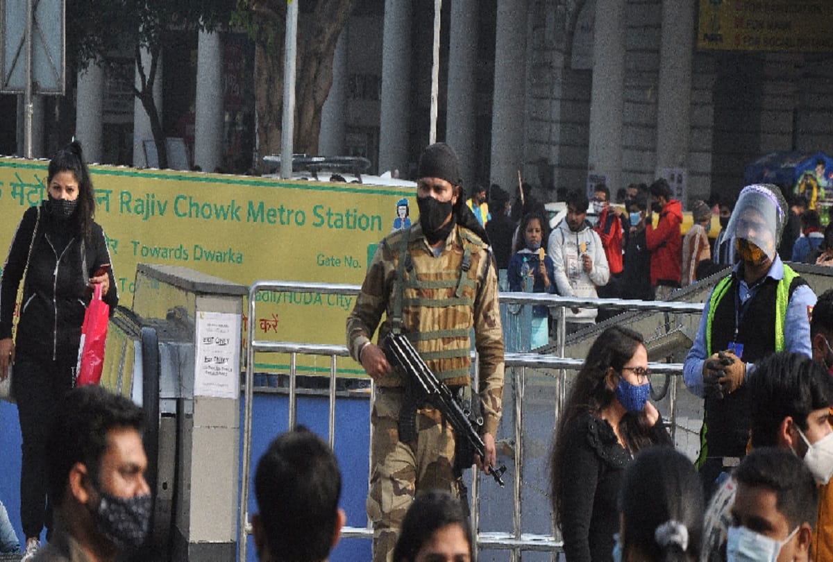 Delhi news: high alert in capital Security agencies attentive