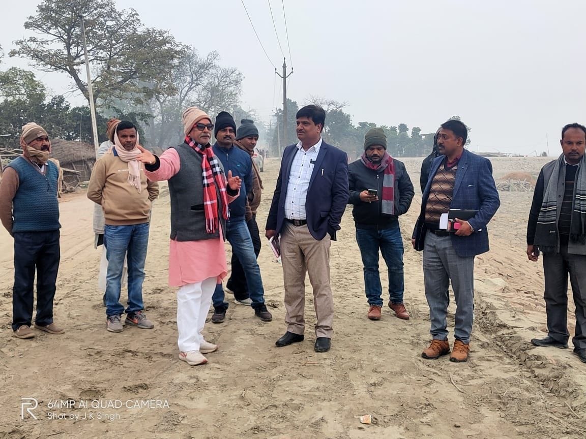 xcn inspection in gandak river