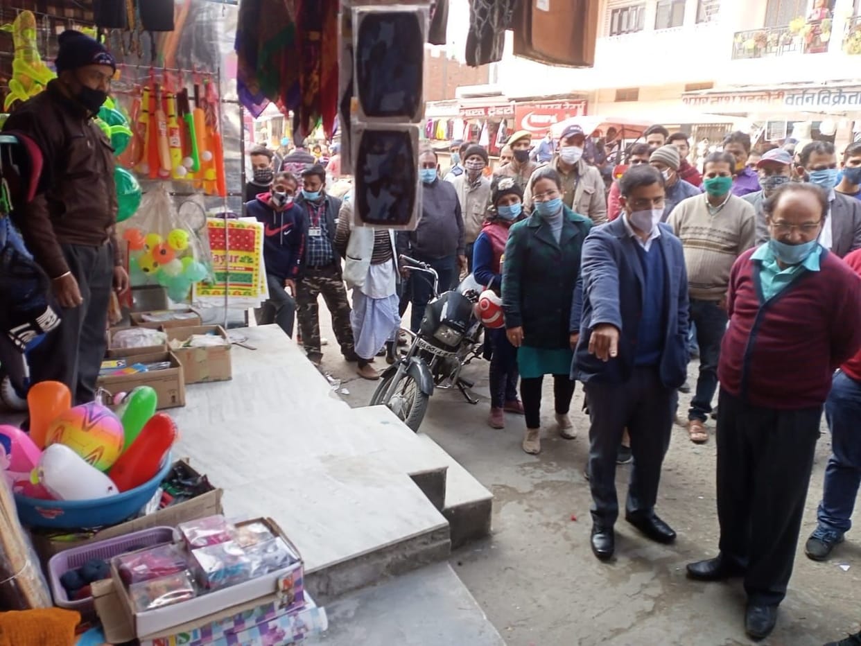 Action started against encroachment in Tanakpur