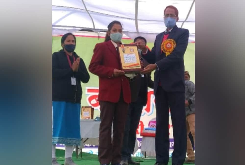 Girl child day 2021: Uttarakhand Champawat Student Nikita Become One Day District Magistrate