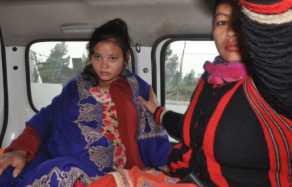 Jam in Zirakpur for two hours ... woman suffering in ambulance