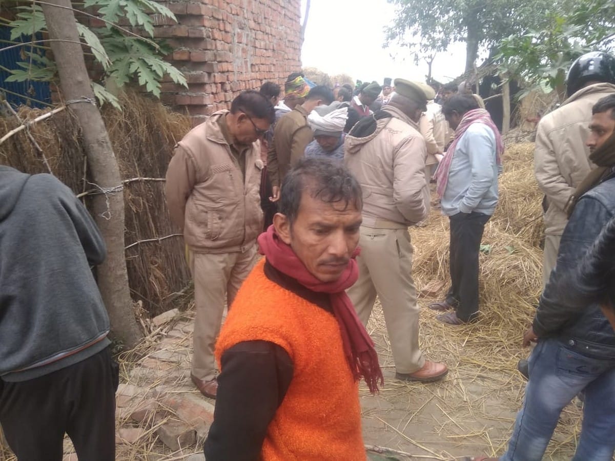Firing and beaten between two family sides over child dispute in bhadohi up
