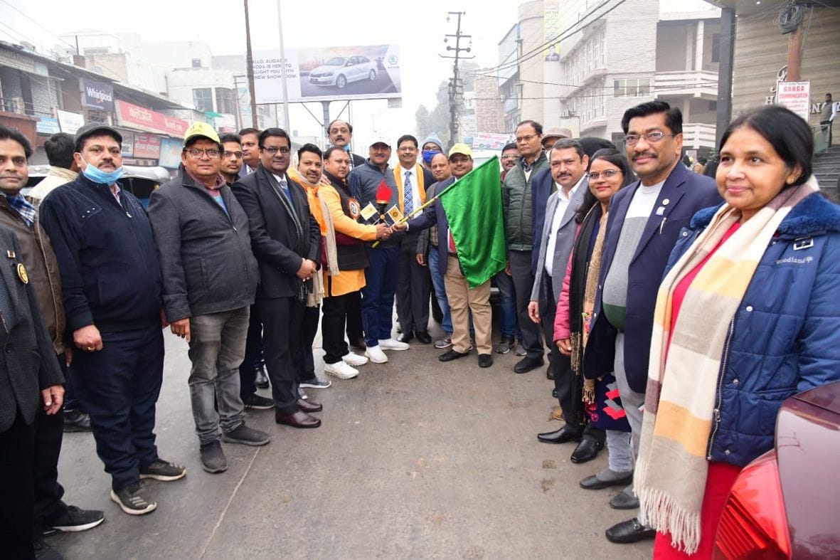 awareness rally went to kasganj