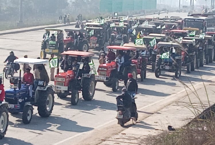Anti-social elements can commit violence in tractor parade