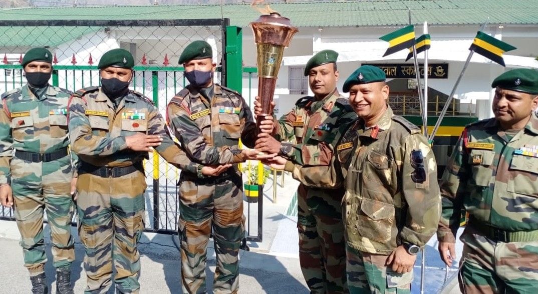 Joshimath echoed with Bharat Mata Jayghosh
