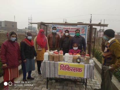 स्वास्थ्य केंद्रों पर लगे मुख्यमंत्री आरोग्य मेला।