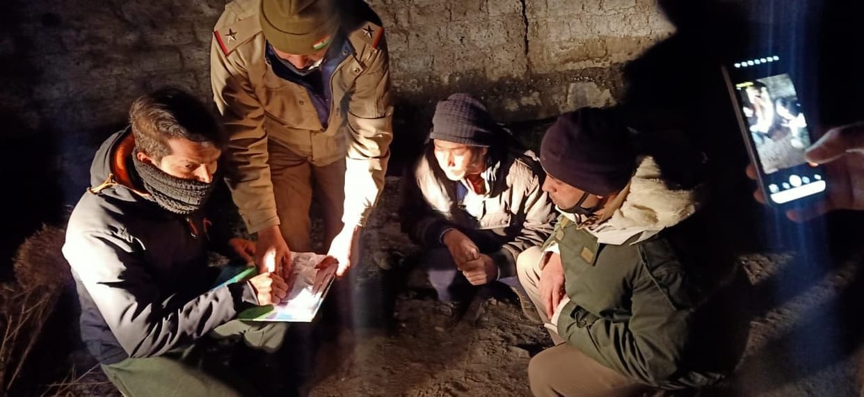 liquor found in Shongtong and 16 grams of charas in powari