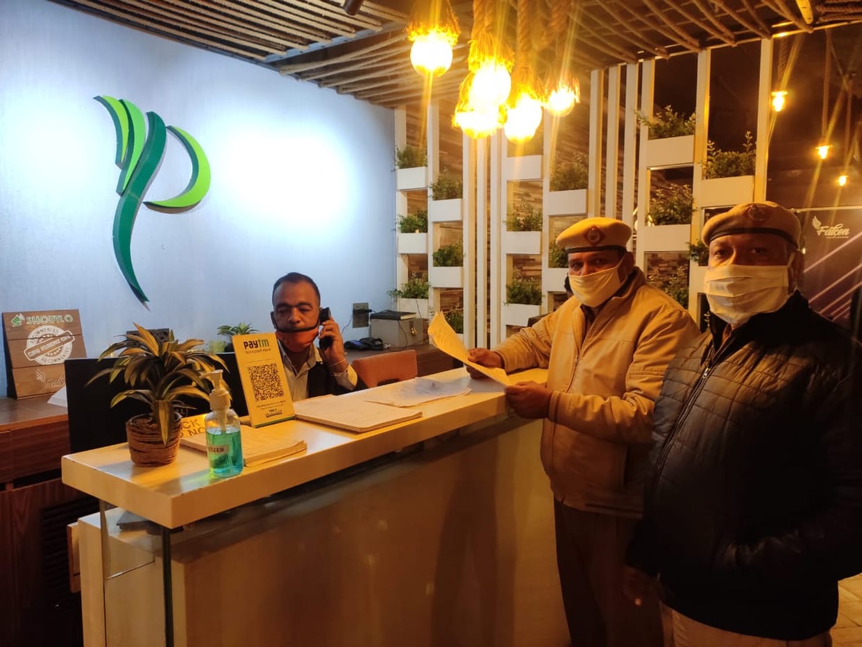 Police launched a campaign, many hotels checked