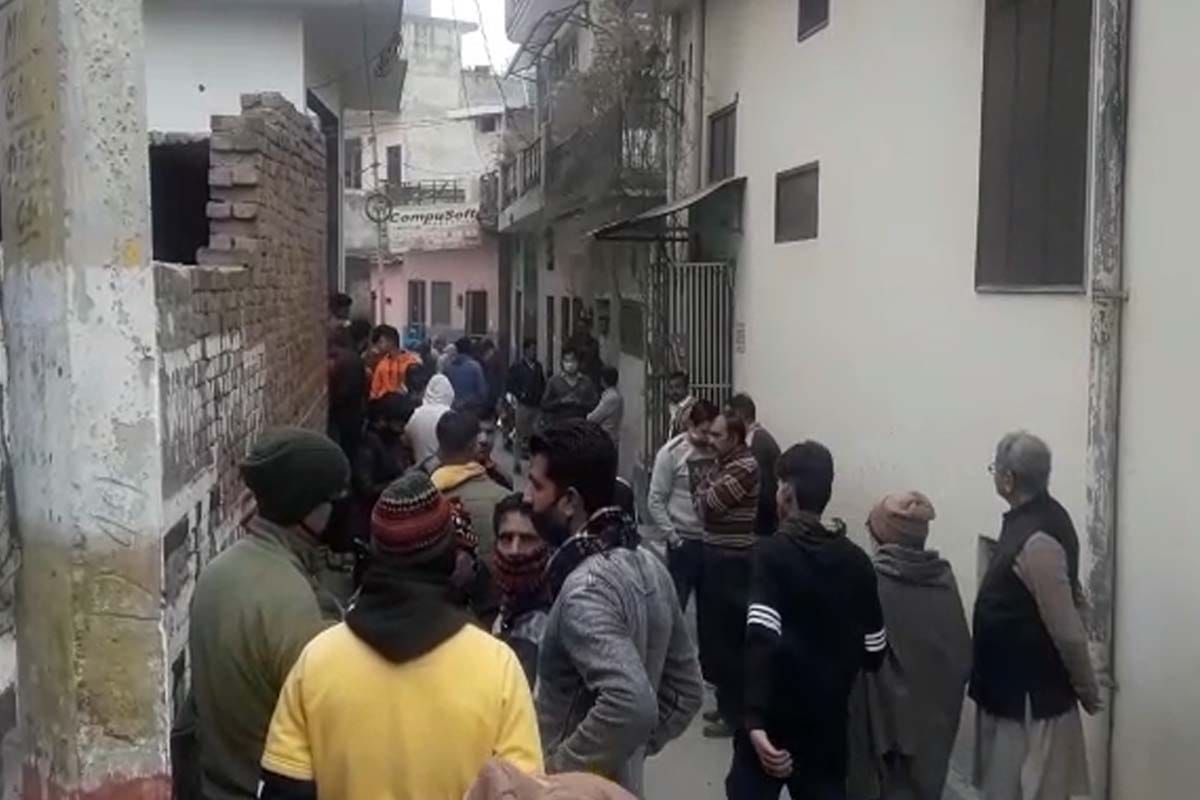 jawan nishant sharma from saharanpur martyr in rajauri during sease firing in  rajauri sector in kashmir