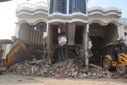 Plush house of Durrani, close to former MP Atiq Ahmad in Prayagraj