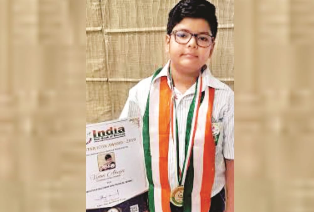 vyom ahuja will get pm child prize