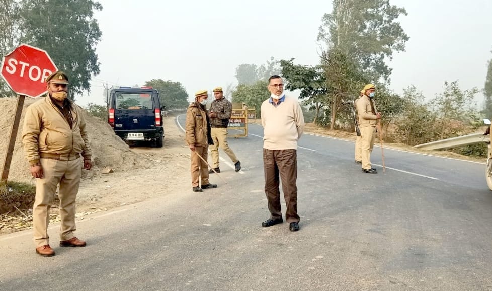 farmers of sambhal went delhi
