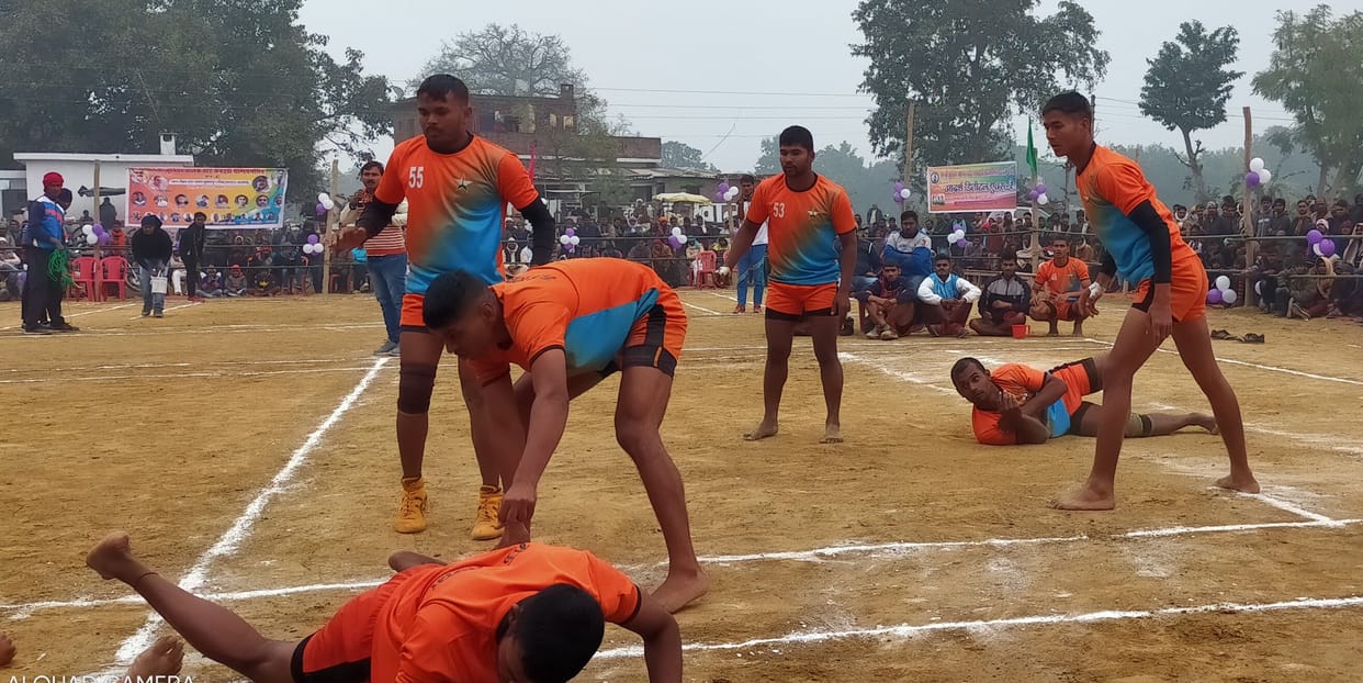 Azamgarh wins in the inaugural match of Kabaddi competition