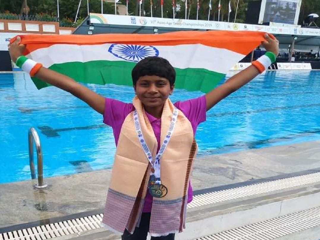 Indore:  National Bal Award winner Palaks dream- winning gold in Olympics