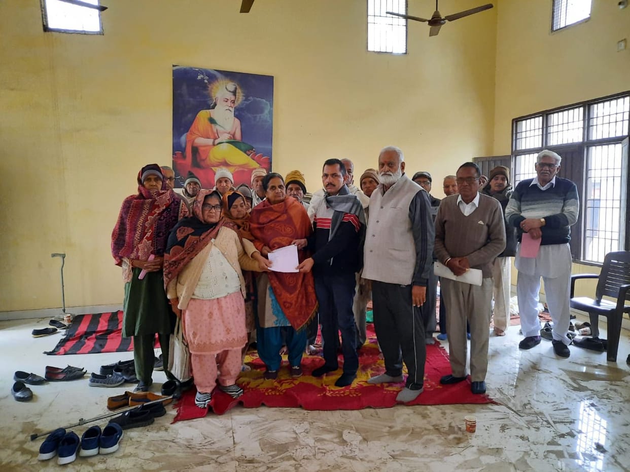 Memorandum submitted against old age pension cut