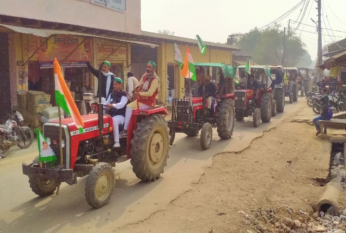 Ban on tractor rally in Gorakhpur district due to farmers protest in delhi Border