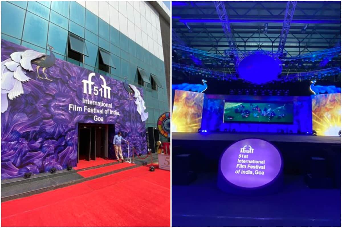 International Film Festival of India iffi felicitates Zeenat Aman Ravi Kishan at closing ceremony
