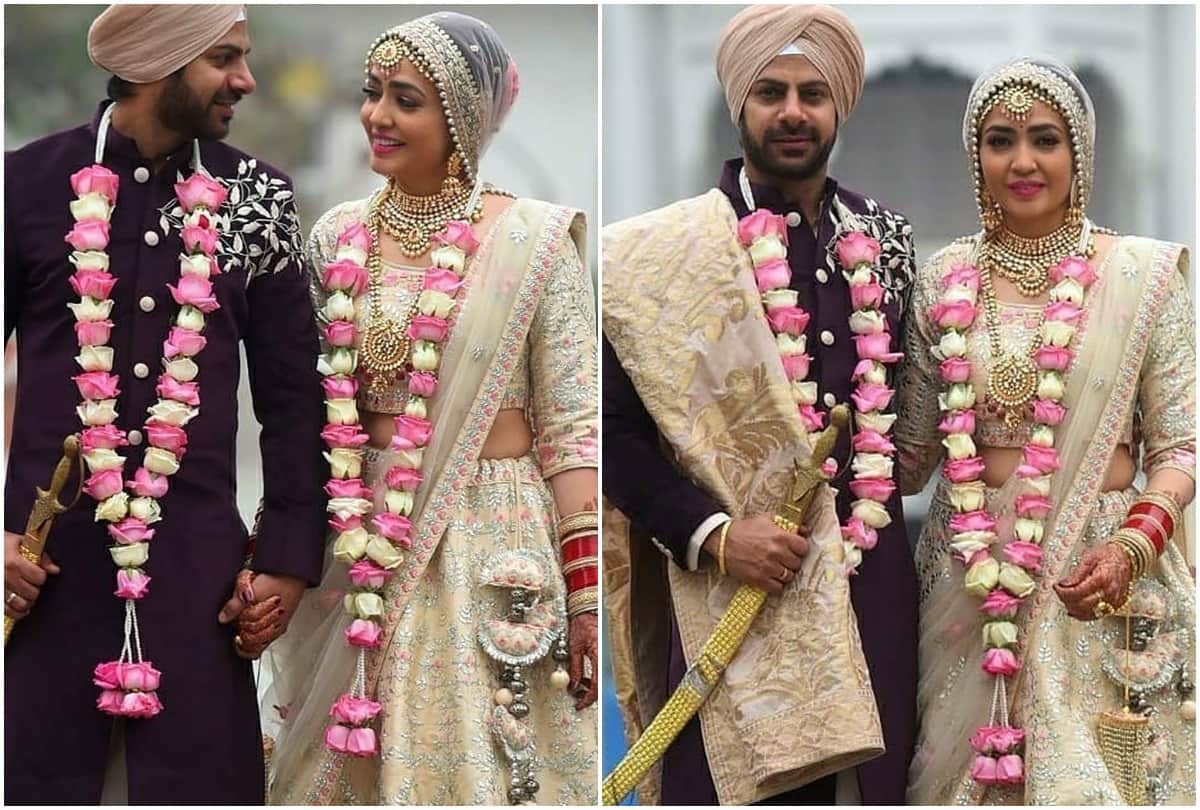 Pavitra Rishta Fame Karan veer Mehra and Nidhi V Seth Tied Knot in Delhi See Photos