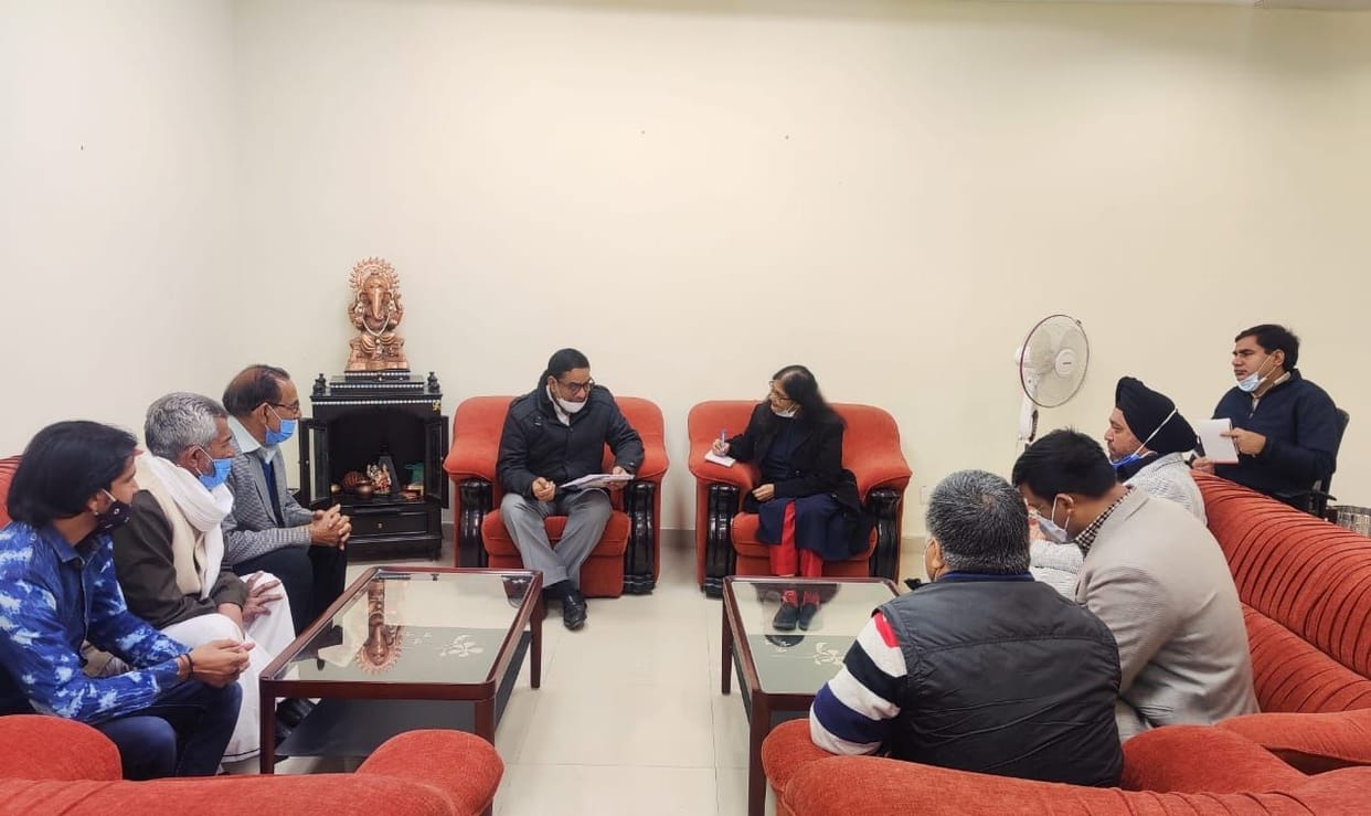 mla took stock of haspital facilities