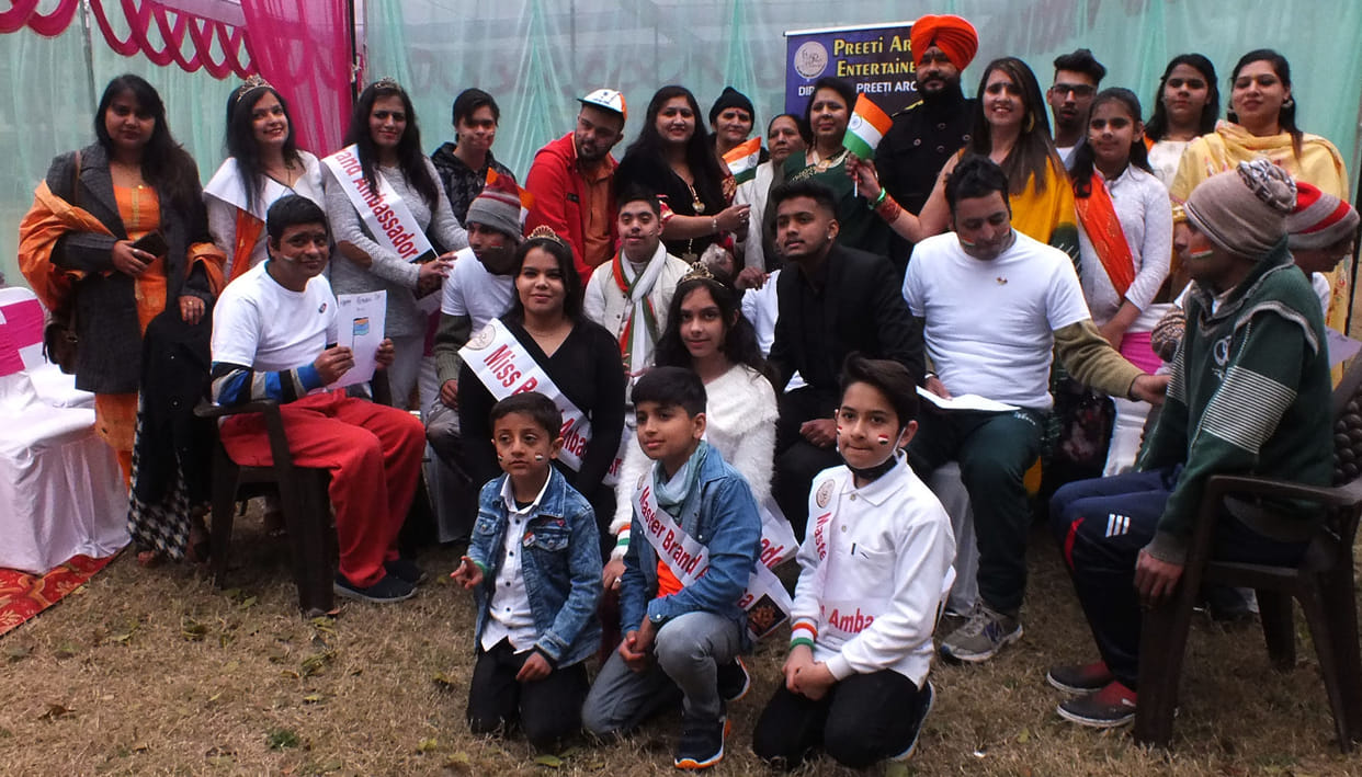 Divyang children won heart by presenting program