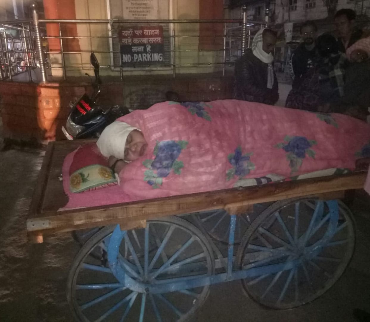 ghanta ghar protest ill mother