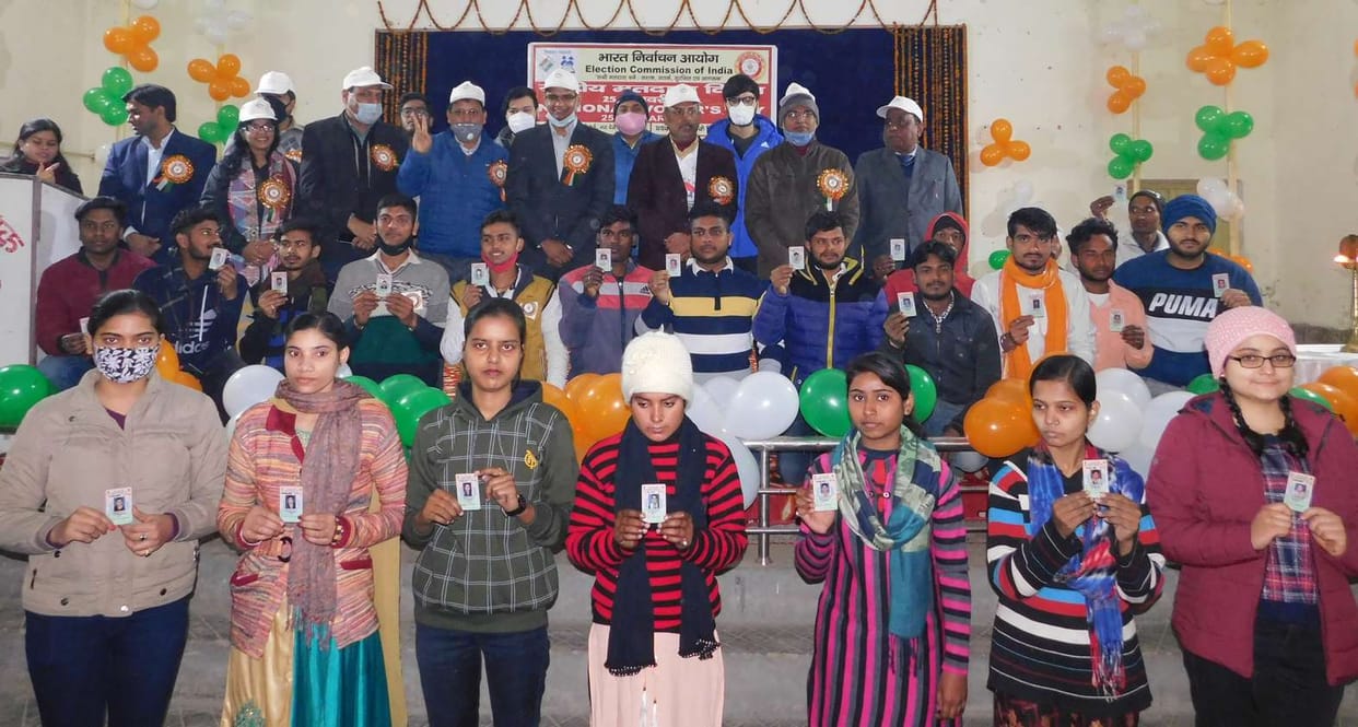 national voter day in ballia