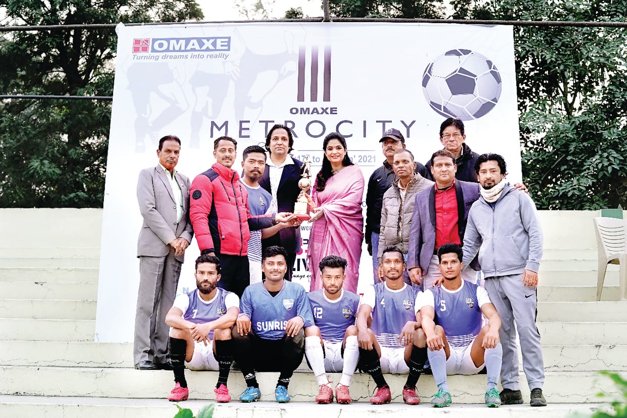 lucknow team became footbaall champion