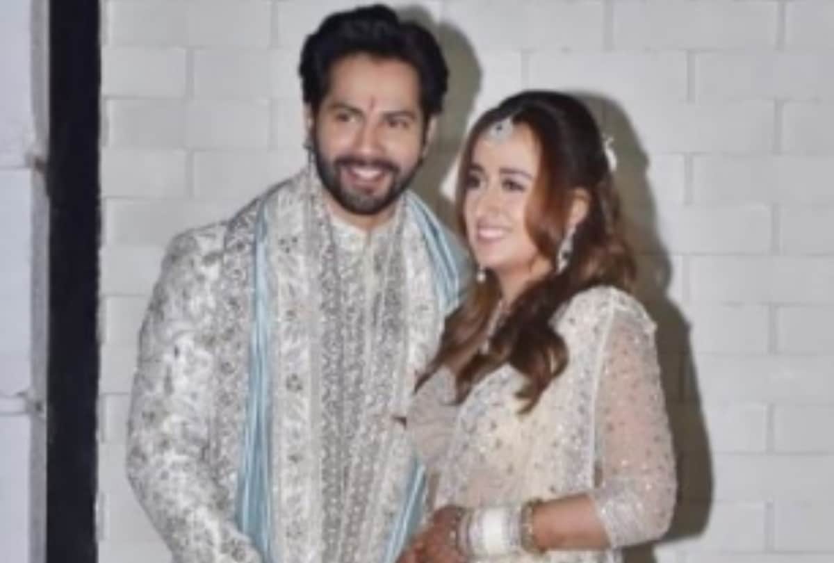 varun dhawan and natasha dalal wedding video viral on social media