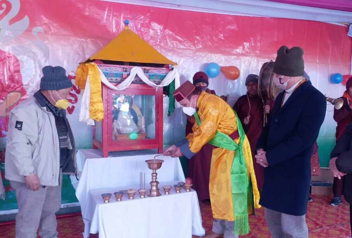 Himachal News: Snow festival inauguration in Keylong Lahaul Spiti