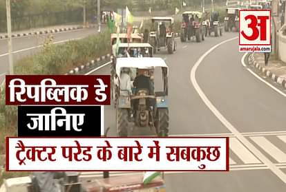 Republic day 2021 tractor parade route detail delhi police