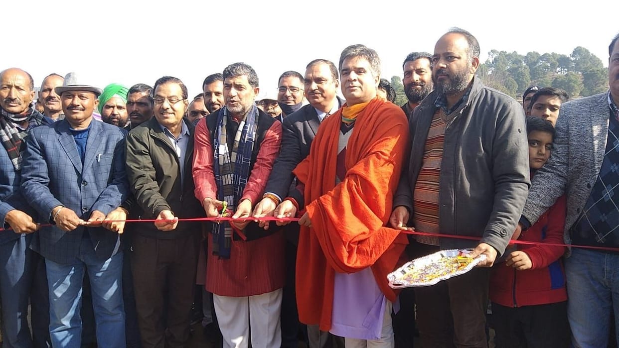 bjp meeting in naushera, rajouri