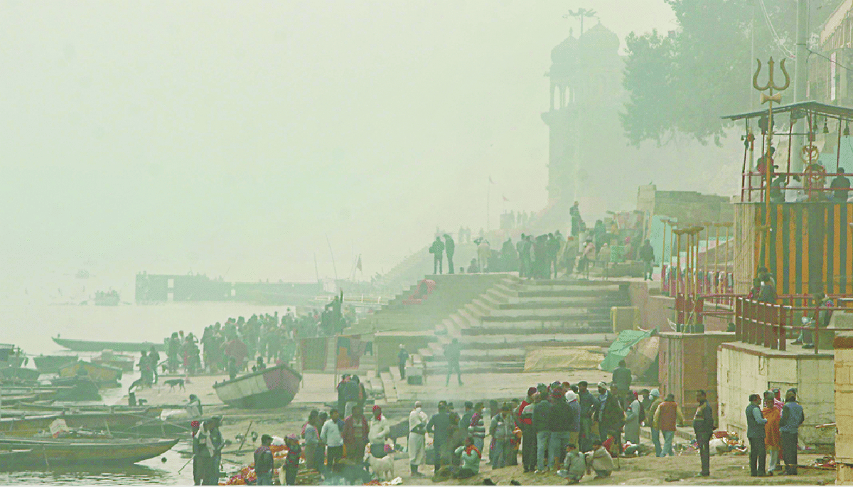 Uttar Pradesh varanasi Weather: damp chill due to moist westerly winds no relief is expected