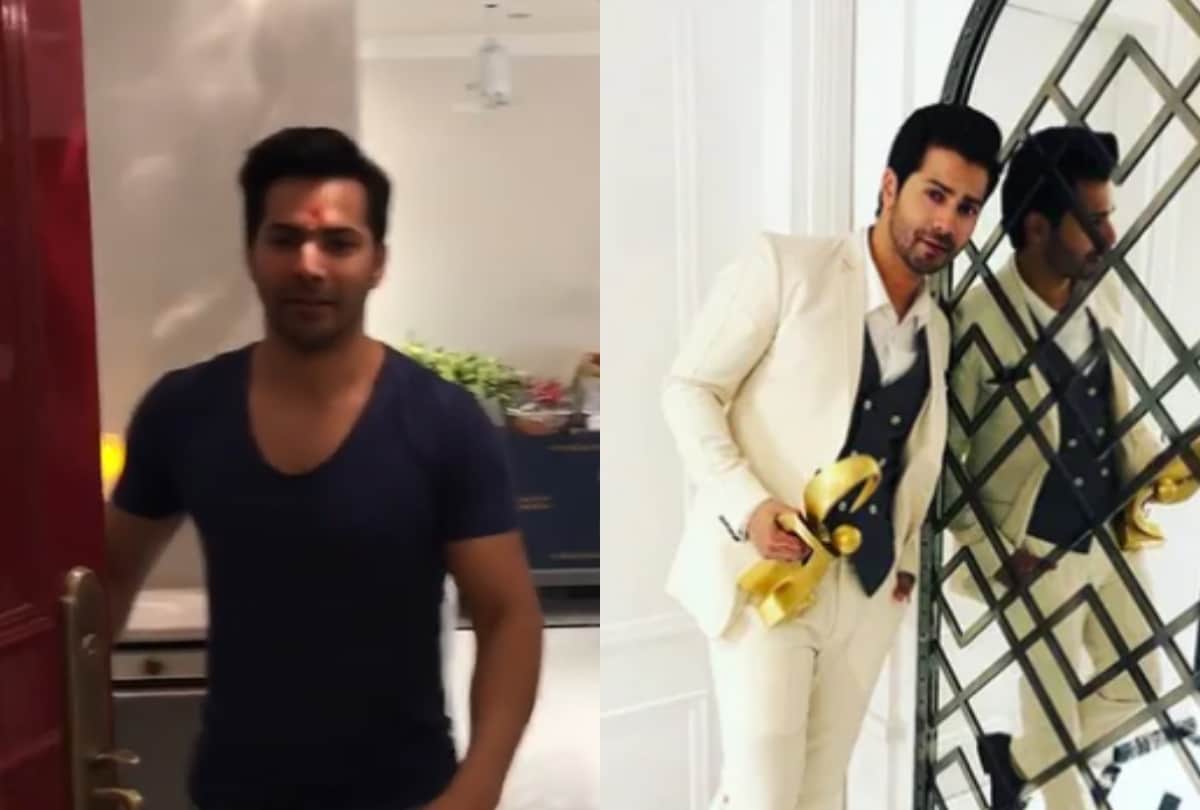 Varun dhawan Mumbai house inside look