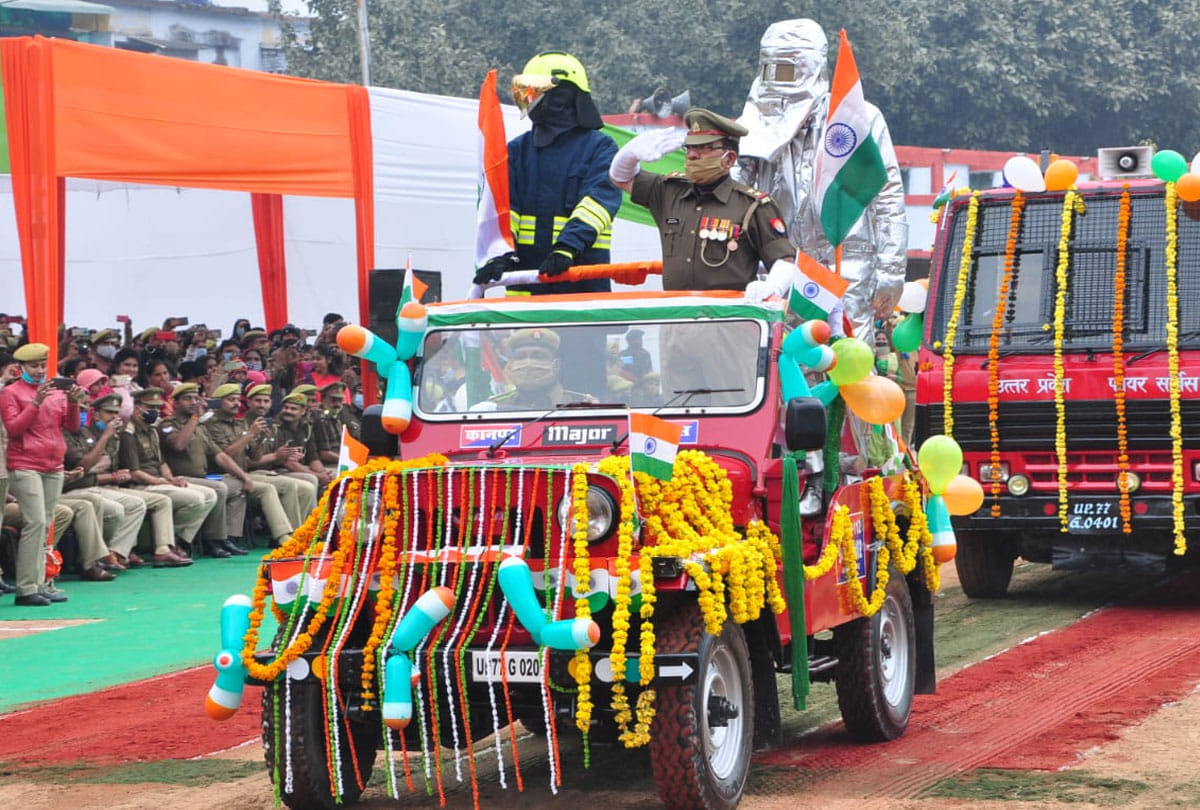 Republic Day 2021: Republic Day celebration in kanpur