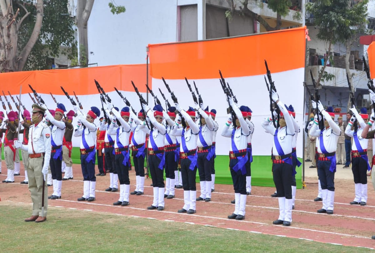 Republic Day 2021: Republic Day celebration in kanpur