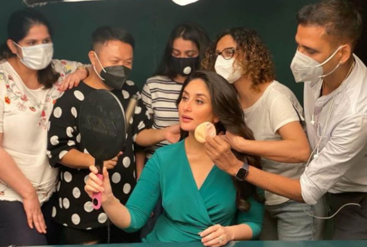 Bollywood actresses how she makeup before shoot here photos