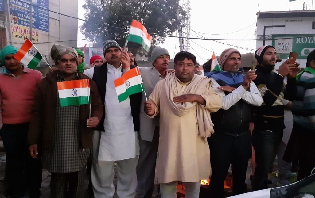 Pledged to parade the tractor while being disciplined