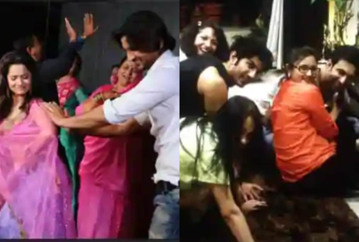 Ankita Lokhande shares unseen photos with Sushant Singh Rajput and his family