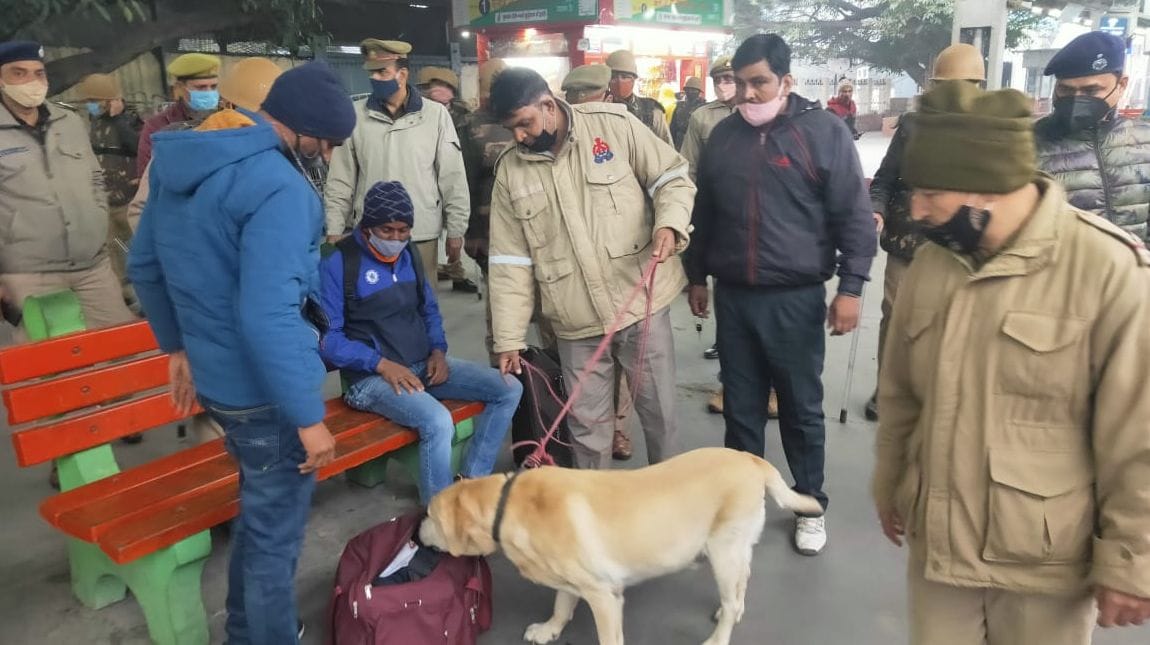 high alert in moradabad on republic day