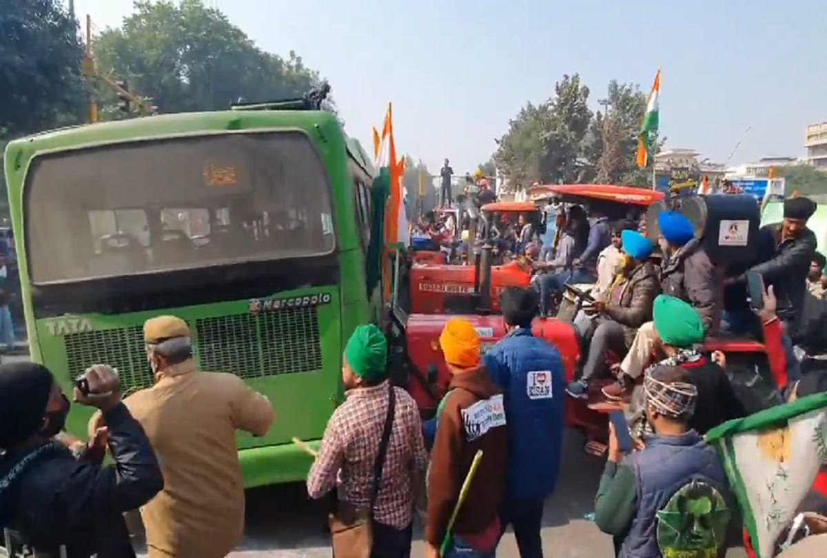 kisan andolan  Farmer leaders not involved in inquiry Police also Whatsapp the leaders