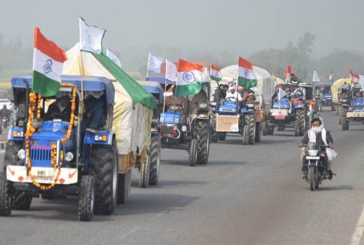 Farmers will start Tractor parade from nine places