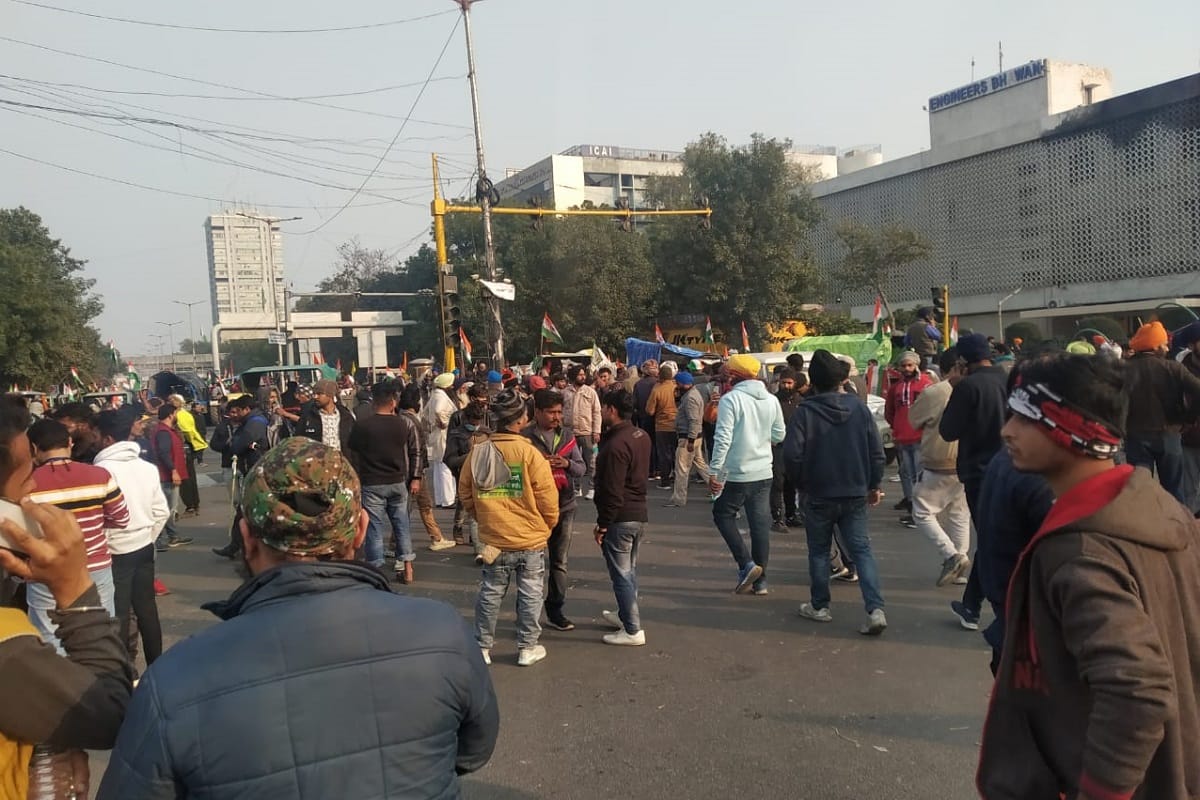 Farmers protest: Delhi Police was deployed at ITO without preparation, when farmers broke the barricading, then came into action