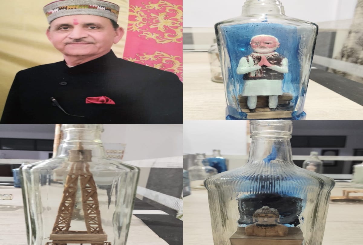 Kartar singh of Hamirpur himachal who made artworks from bamboo, got Padma Shri