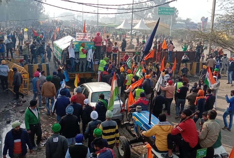 Kisan Tractor parade: Know the conditions of major borders of Delhi during Kisan Tractor March