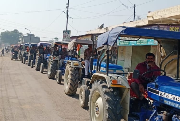 Kisan Andolan: Tractor sales up 17.35 percent in Haryana this year