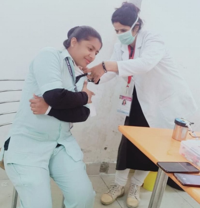 216 workers vaccinated